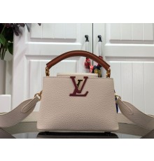 Louis Vuitto* M59253 taurillon capucines mini bag